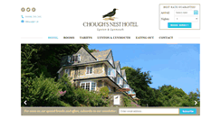 Desktop Screenshot of choughsnesthotel.co.uk